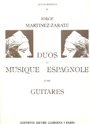 Duos de musique espagnole pour 2 guitares