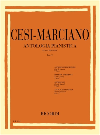 ANTOLOGIA PIANISTICA PER LA GIOVENTU VOL.5 CESI, SIGISMONDO, ED