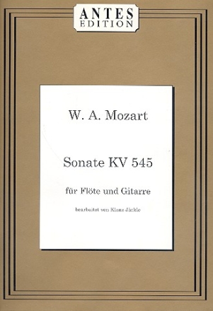 Sonate KV545 fr Flte und Gitarre