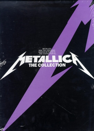 METALLICA: THE COLLECTION 4 VOLUMES OF GUITAR TAB TRANSCRIPTIONS WITH STANDARD NOTATION