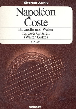 Barcarolle und Walzer aus op.51 fr 2 Gitarren