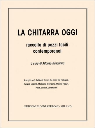 La chitarra oggi raccolta di pezzi facili contemporanei