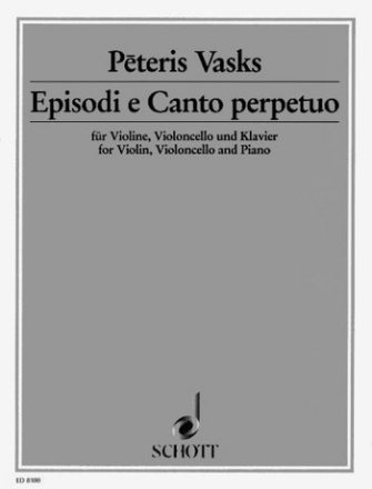 Episodi e canto perpetuo fr Klaviertrio