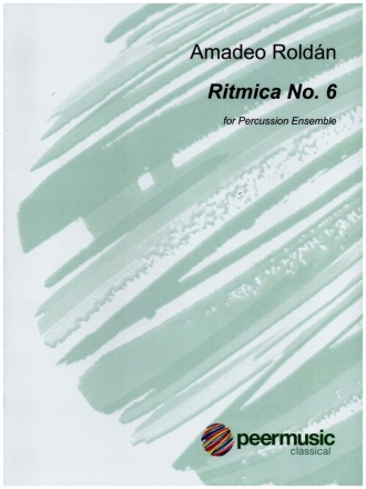 Ritmica No.6 for percussion ensemble score