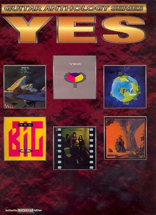 Yes: Guitar Anthology series with super-tab notation