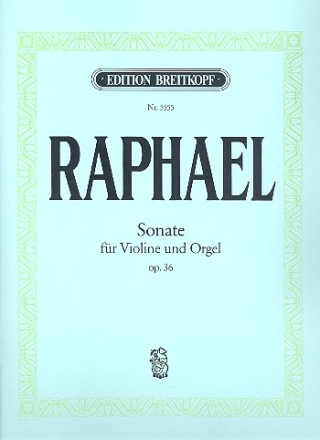 Sonate e-Moll op.36 fr Violine und Orgel