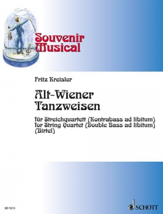 Alt-Wiener Tanzweisen fr Streichquartett Partitur und Stimmen