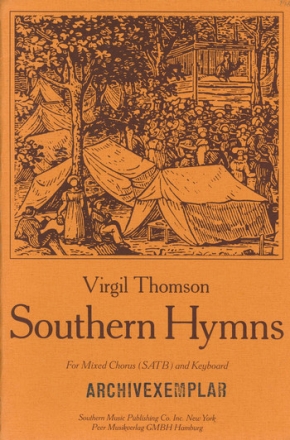 Southern Hymns for mixed chorus and keyboard score (en)