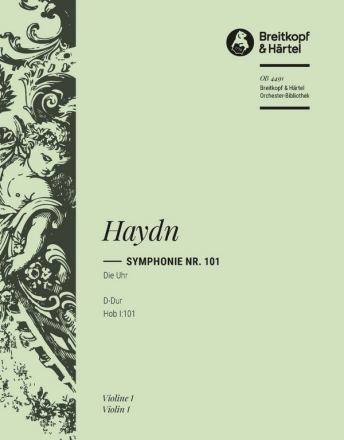 Sinfonie D-Dur Nr.101 Hob.I:101 fr Orchester Violine 1