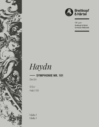 Sinfonie D-Dur Nr.101 Hob.I:101 fr Orchester Viola