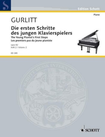 Die ersten Schritte des jungen Klavierspielers op. 82 Band 2 fr Klavier