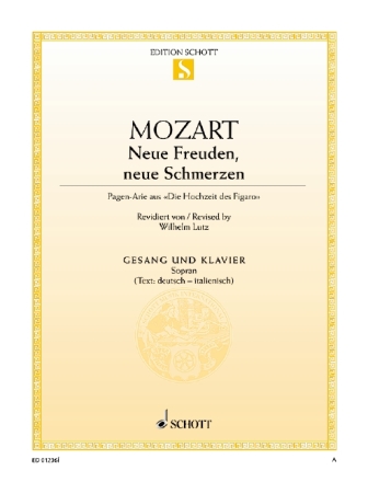 Neue Freuden, neue Schmerzen fr Sopran und Klavier