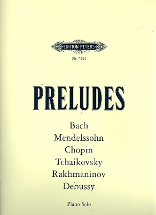 Preludes for piano solo A slection of works from the 18th to the 20th century