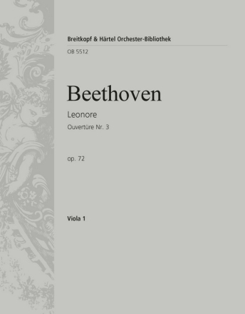 Ouvertre Nr.3 zur Oper Leonore op.72 fr Orchester Viola