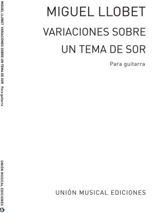 Variaciones sobre un Tema de Sor para guitarra