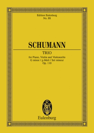 Trio g-Moll op.110 fr Violine, Cello und Klavier Studienpartitur