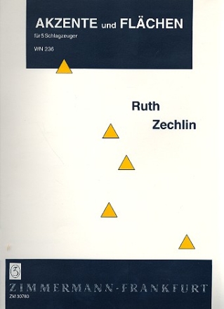 Akzente und Flchen fr 5 Schlagzeuger Partitur