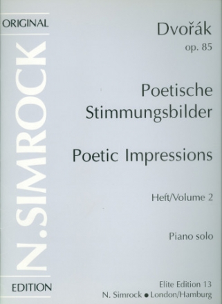 Poetische Stimmungsbilder op.85 Band 2 (Nr.5-9) fr Klavier