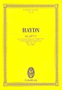 Streichquartett G-Dur op.54,1 fr Streichquartett Studienpartitur