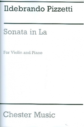 Sonata in la Major for violin and piano