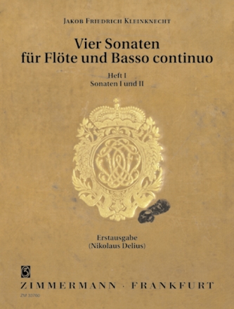 4 Sonaten Band 1 (Nr.1-2) fr Flte und Bc