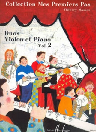 Mes premiers pas vol.2 duos pour violon et piano