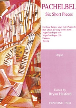 6 short Pieces for organ