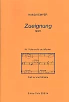 Zueignung fr Violoncello und Klavier