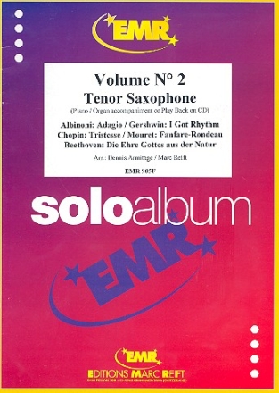 Solo-album Band 2 fr Tenorsaxophon und Klavier