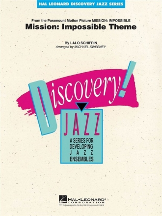 MISSION IMPOSSIBLE THEME FOR JAZZ ENSEMBLE SCORE+PARTS