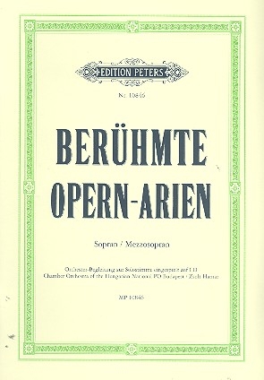 Berhmte Opern-Arien fr Sopran/Mezzosopran und Klavier