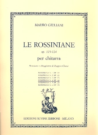 Rossiniana no.4 op.122 per chitarra