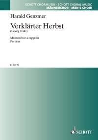 Verklrter Herbst GeWV 52 fr Mnnerchor (TTBB) Chorpartitur