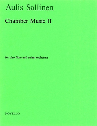 Chamber Music 2 for alto flute and string orchestra score