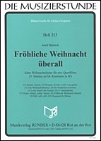 Frhliche Weihnacht berall 10 Weihnachtslieder fr 3 Flten Partitur und Stimmen