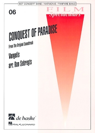 CONQUEST OF PARADISE: FOR CONCERT BAND Partitur und Stimmen