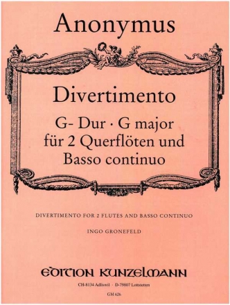 Divertimento G-Dur fr 2 Flten und Bc