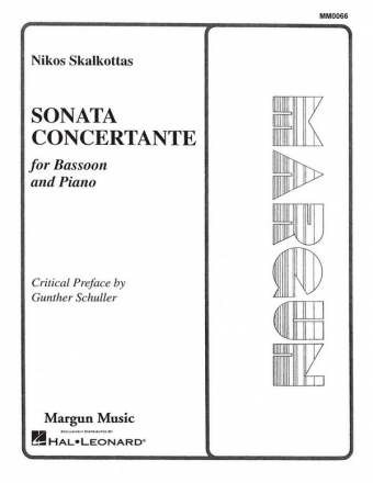 Sonata concertante for bassoon and piano