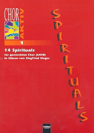 Chor aktiv Band 1 14 Spirituals fr gem Chor