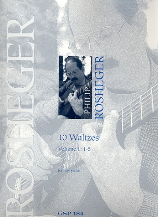 10 Waltzes vol.1 (nos.1-5) for guitar