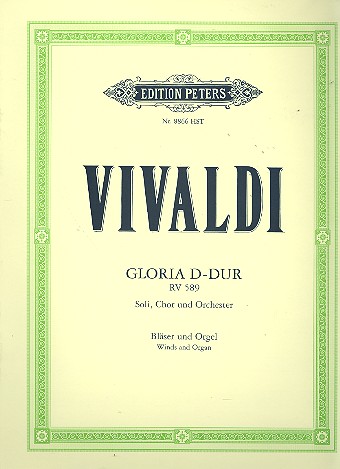 Gloria D-Dur RV589 fr Soli, gem Chor und Orchester Harmoniestimmen