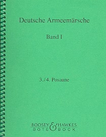 Deutsche Armeemrsche Band 1 Posaune 3/4