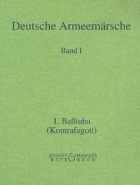 Deutsche Armeemrsche Band 1 fr Blasorchester Batuba 1 (Kontrafagott)