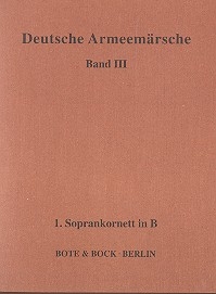 Deutsche Armeemrsche Band 3 Soprankornett 1