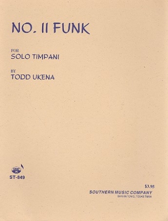 No.2 Funk for solo timpani