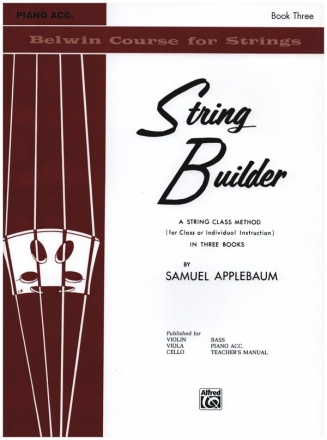 String Builder vol.3 piano accompaniment