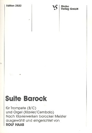 Suite Barock nach Klavierwerken Barocker Meister fr Trompete in B/C und Orgel