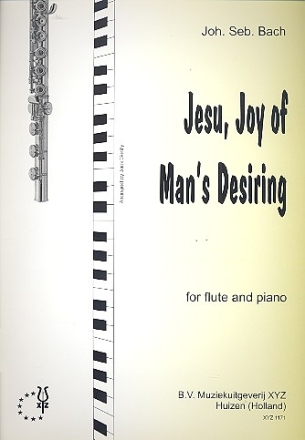 Jesu Joy of Man's Desiring for flute and piano