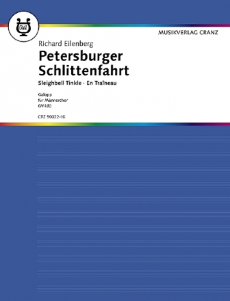 Petersburger Schlittenfahrt op.57 fr Mnnerchor und Klavier Partitur