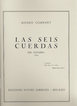 Las seis cuerdas fr Gitarre (1963)